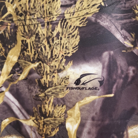 Women's Fishouflage Long sleeve fiahing shirt - Sz XL - NWT - Walleye - Picture 9 of 10